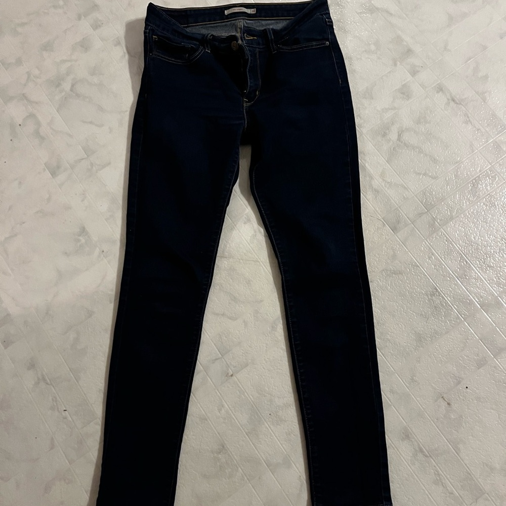 Women's Dark Blue Jeans